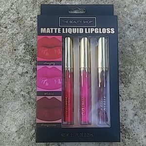 🆕️The Beauty Shop Matte Liquid Lipgloss/NWNT